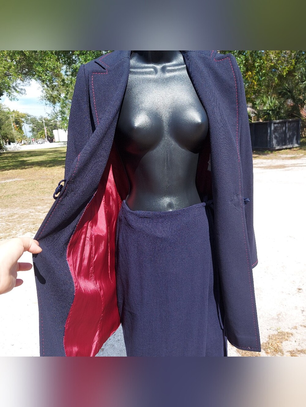 Gianfranco Ferre Vintage Wool Skirt Suit Women's Size M